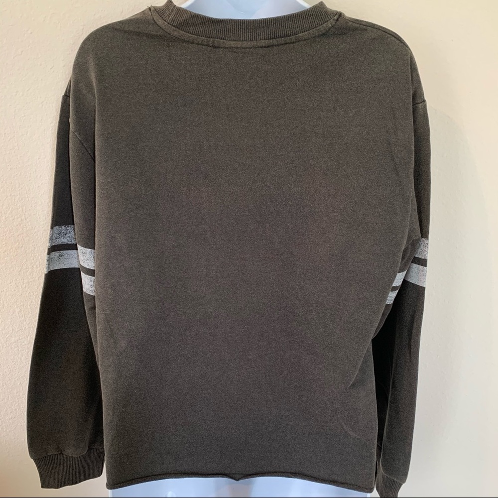 Disney Vintage Mickey Mouse Black Long Sleeve - Picture 3 of 4
